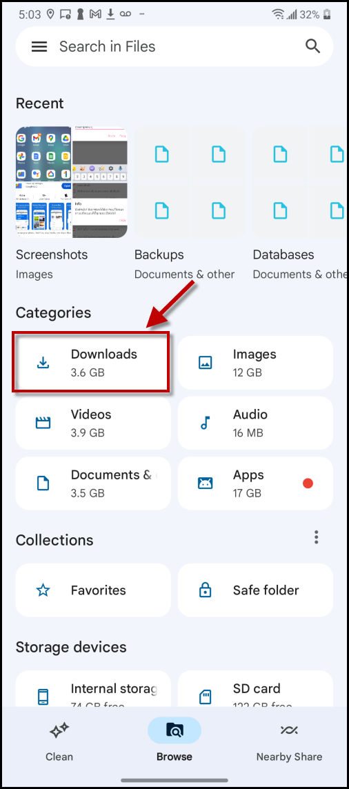 Open Files UI