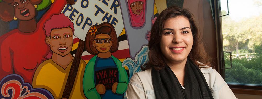 Abire Sabbagh is the Mideastern and South Asian Community Week Coordinator at the Cross Cultural Center.