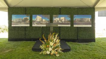 Renderings of the Lynda and Stewart Resnick Center for Agricultural Innovation. (José Luis Villegas/ UC Davis)