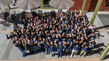 Say hello to the 2024 Aggie Jumpstart cohort! Photo by: Jael Mackendorf, UC Davis 