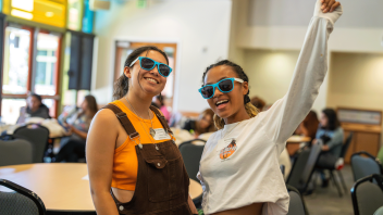 Students at the Aggie Jumpstart meeting.