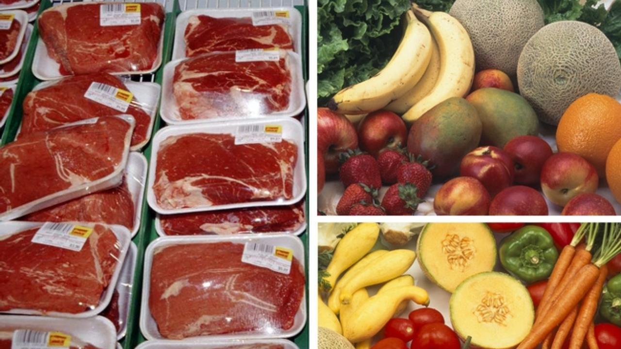 Meat, fruit and vegetables are staples in a Paleo diet. (photo: UC ANR) Meat, fruit and vegetables are staples in a Paleo diet. (photo: UC ANR)