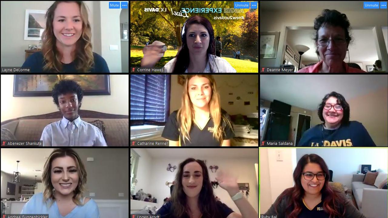 CA&ES held a virtual open house called Aggie Experience Live, which took place April 6 through 10. CA&ES held a virtual open house called Aggie Experience Live, which took place April 6 through 10.