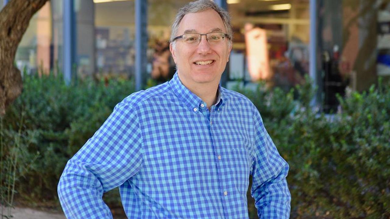 Professor David Block, an expert in fermentation technology with appointments in the Department of Chemical Engineering and Department of Viticulture and Enology, will lead a new NSF-funded project for research on cultivated meat. (UC Davis)