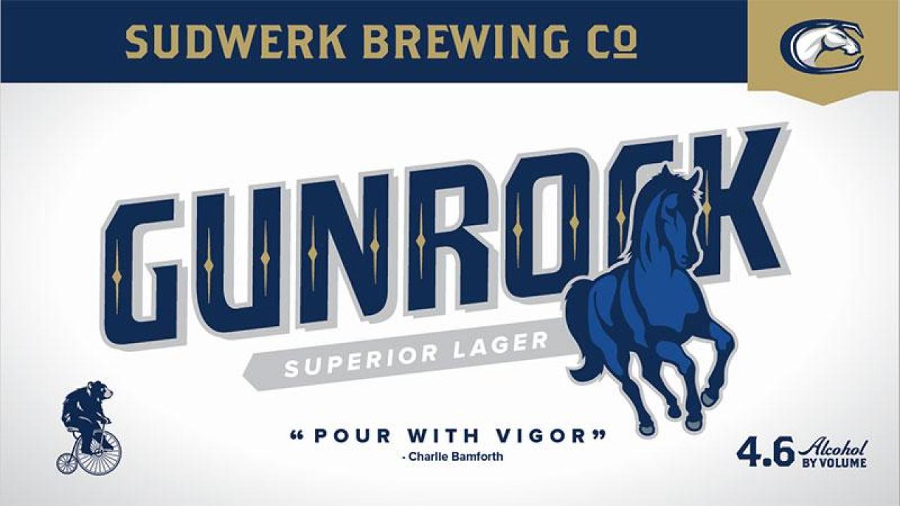 UC Davis and Sudwerk Brewing Co. announce new Gunrock Lager. (Cameron Hughes / UC Davis) UC Davis and Sudwerk Brewing Co. announce new Gunrock Lager. (Cameron Hughes / UC Davis)