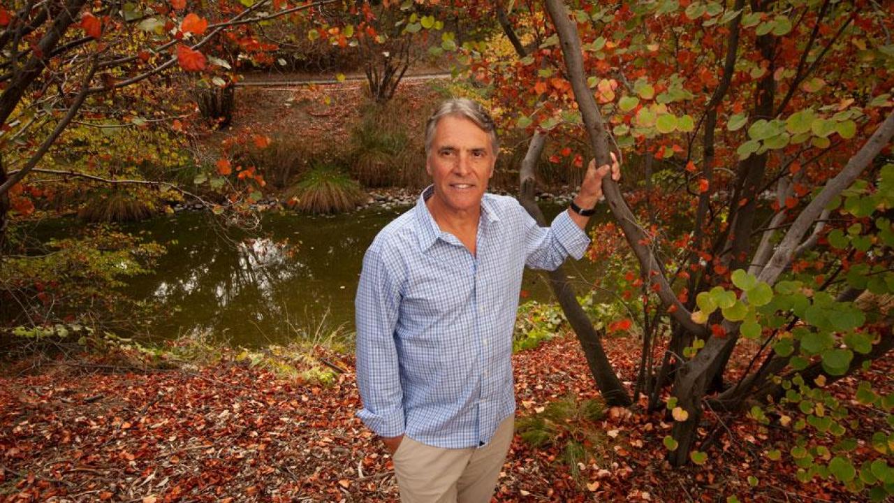 Professor John Eadie of the Department of Wildlife, Fish and Conservation Biology, recipient of Lifetime Achievement Award for his donor stewardship. (Gregory Urquiaga/UC Davis)