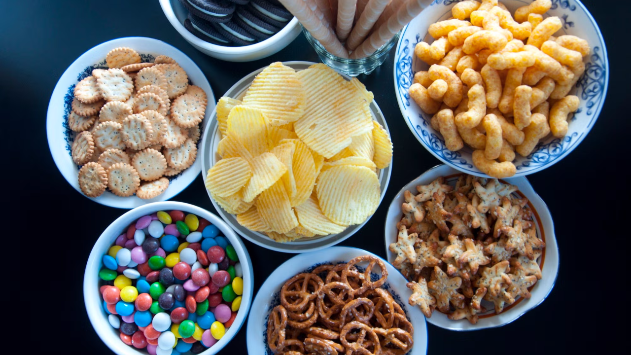 An assortment of chips, crackers, cookies and candies are just some of the foods that could be considered "ultra-processed." (Getty Images)