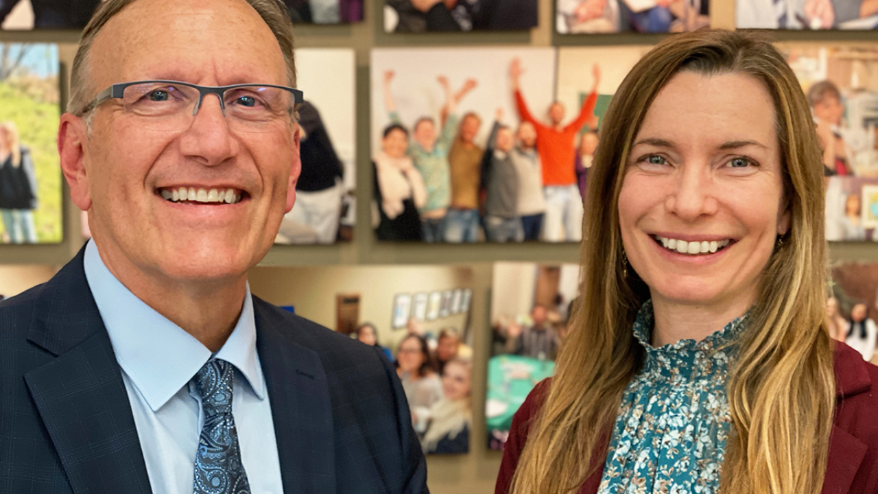 Center for Mind and Brain co-directors Ron Mangun and Amanda Guyer (UC Davis)