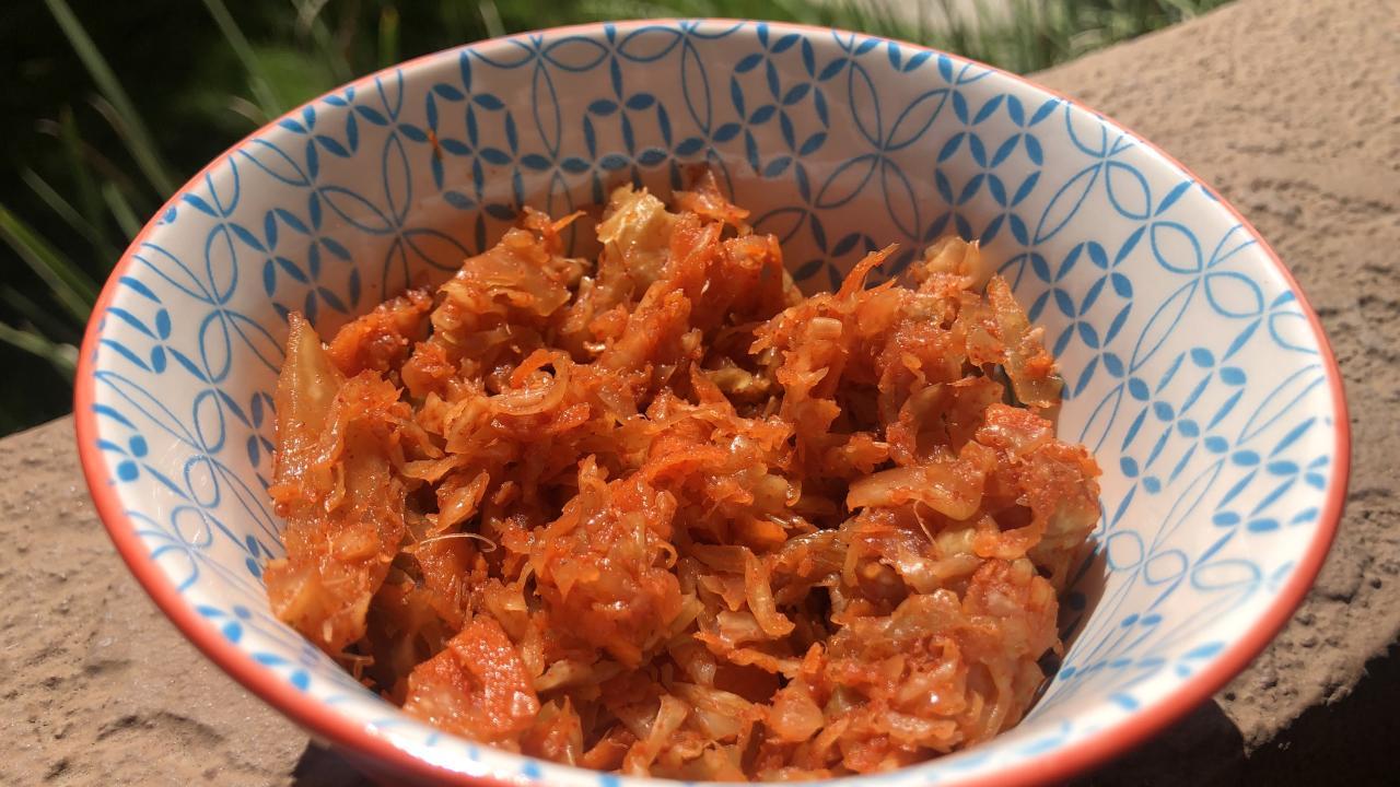 Should there be a recommended daily intake of friendly microbes, often found in foods such as kimchi and yogurt? For the first time, scientists have measured the amount of friendly microbes in the food Americans eat. (Mariah Mier/UC Davis)