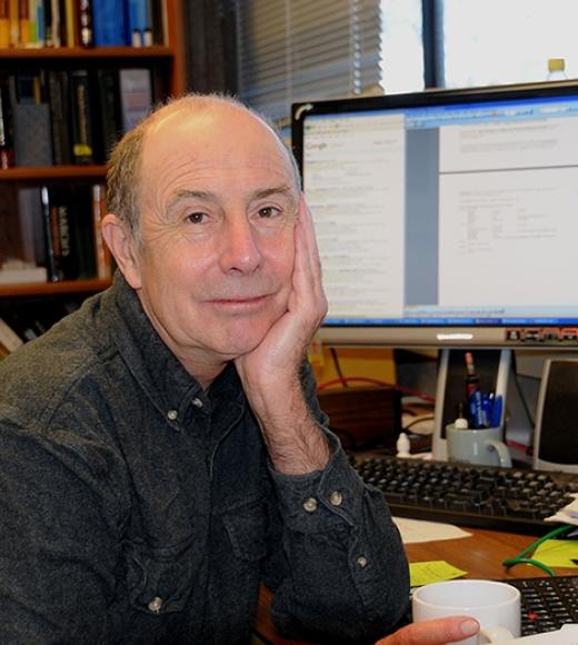 UC Davis distinguished professor Bruce Hammock in his office in Briggs Hall. He is the recipient of a $6 million, 8-year federal grant. (Photo by Kathy Keatley Garvey)