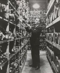 Courtesy University of California UC Davis wine cellar