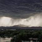 A storm releases over California. (Getty)