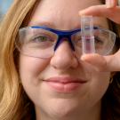 Rylie Ellison hopes to find a better way to convert animal waste into a more useful fertilizer for agriculture.