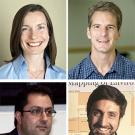 From top left to bottom right: Amanda Guyer, Andrew Latimer, Fawaz George Haj, Jonathan London, Michael Rios and Astrid Volder