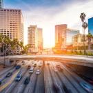 Traffic and collisions were cut in half along some California highways during the state's shelter-in-place order. (Getty)