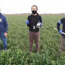 Leaders of the California project are, left to right, Jeff Mitchell, Faye Duan and Maurice Pitesky. (Courtesy Photo)