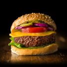 UC Davis researchers find cultivated meat is likely worse for the climate than retail beef under current production methods. (Credit/ Mosa Meat CC-BY- 4)