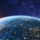 A view of the Earth from space. (Getty)