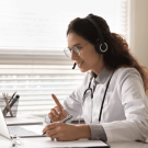 A UC Davis study finds that few primary care providers screened for food insecurity during the pandemic and screening rates were lower during virtual appointments. (Getty)
