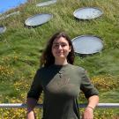 Caden Williams stands on the roof of the California Academy of Sciences. Williams is among 413 college students nationwide selected from a pool of more than 5,000 applicants to receive the prestigious Barry M. Goldwater Scholarship.
