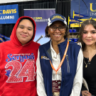 Dean Helene Dillard joined students, staff and faculty at the World Ag Expo to meet with alumni, prospective students and industry leaders. (UC Davis)
