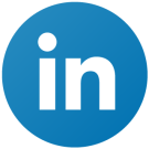 in logo representing LinkedIn