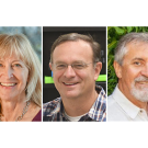From left: Professors Anita Oberbauer, Jason Bond and Ron Tjeerdema