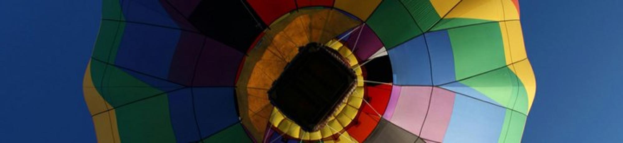 colorful parachute