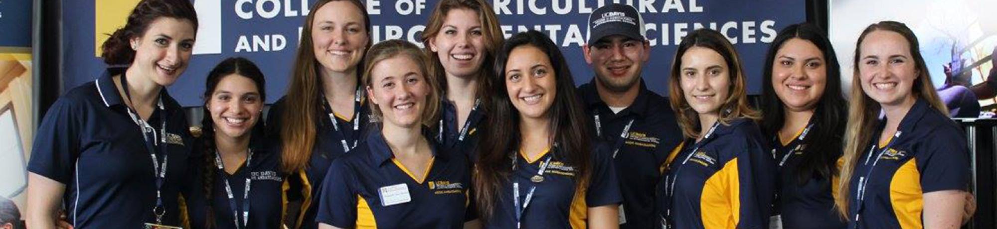 Aggie ambassadors