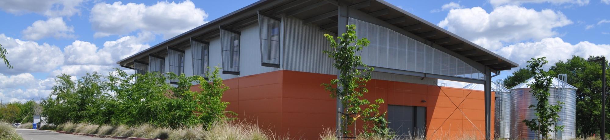 Outside of the Jess S. Jackson Sustainable Winery Building